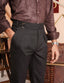 Black D-Ring Gurkha Trousers