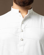 White Sunburst Panjabi