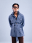 Denim Flow Safari Jacket