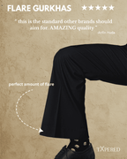 Flared Jet Black Gurkha