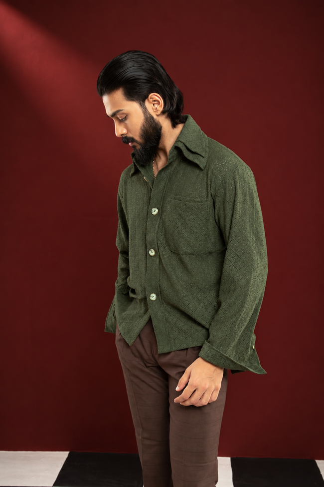 Olive Echo Shirt Main Image