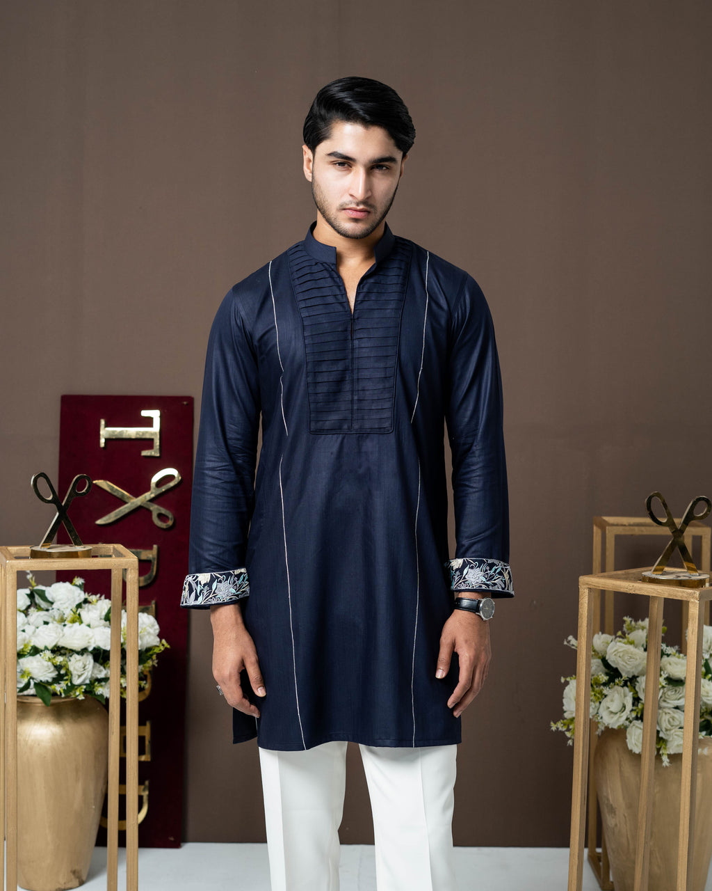 Navy Aharnish Panjabi