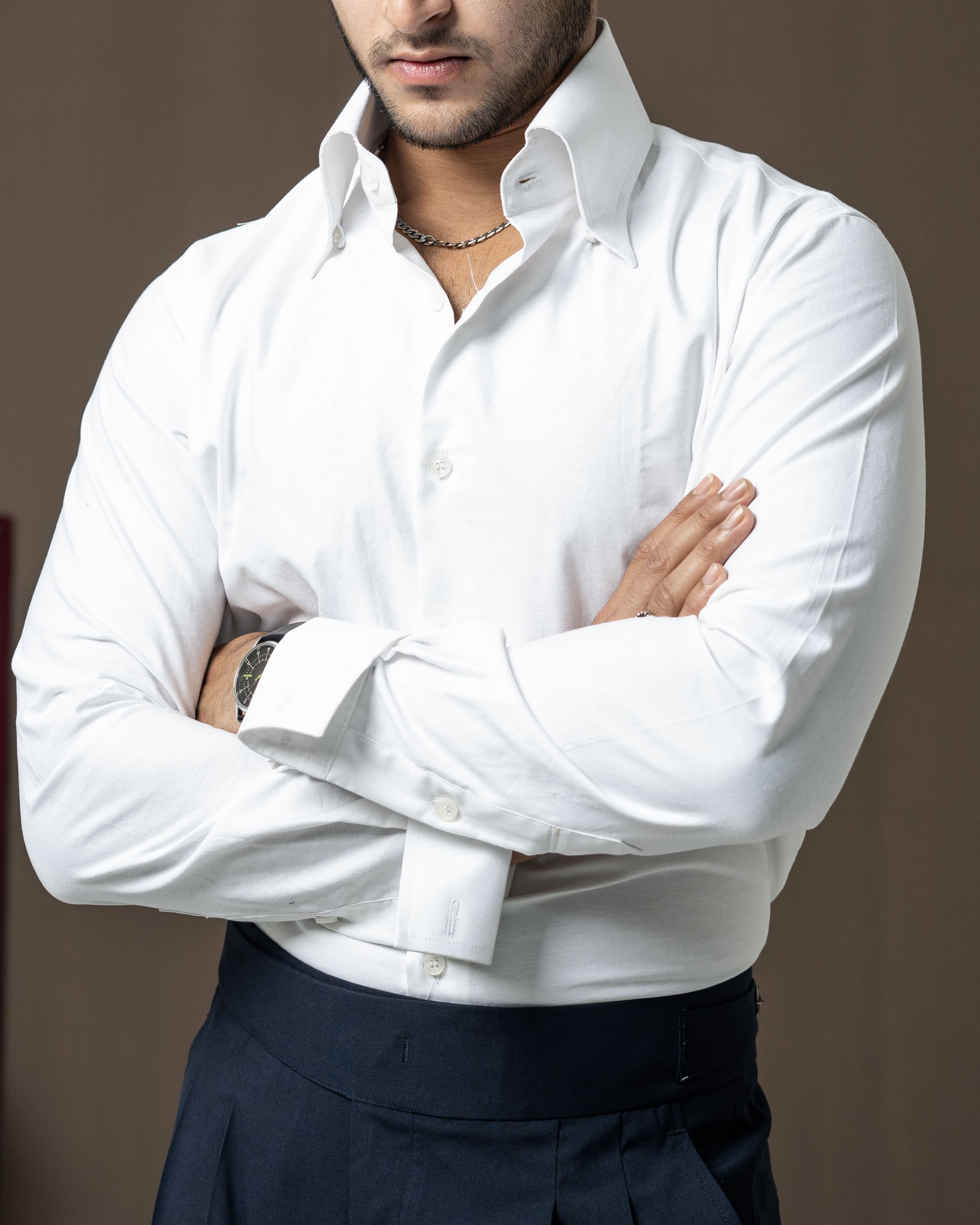 White executive shirts