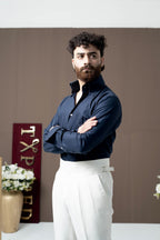 Navy executive shirts