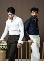 Navy executive shirts