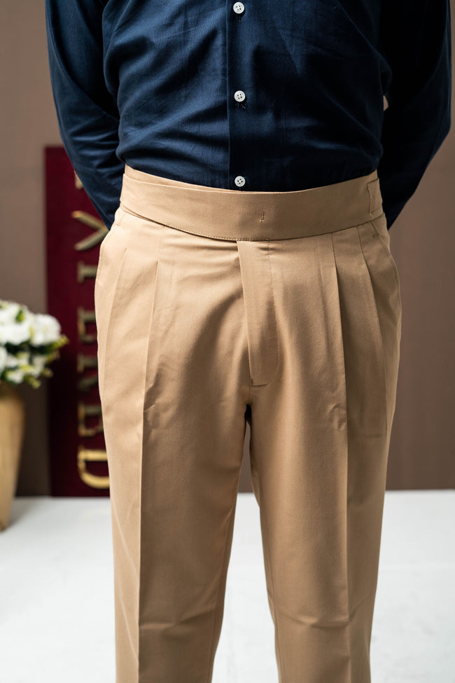 Beige Slip Through Gurkhas Hover Image