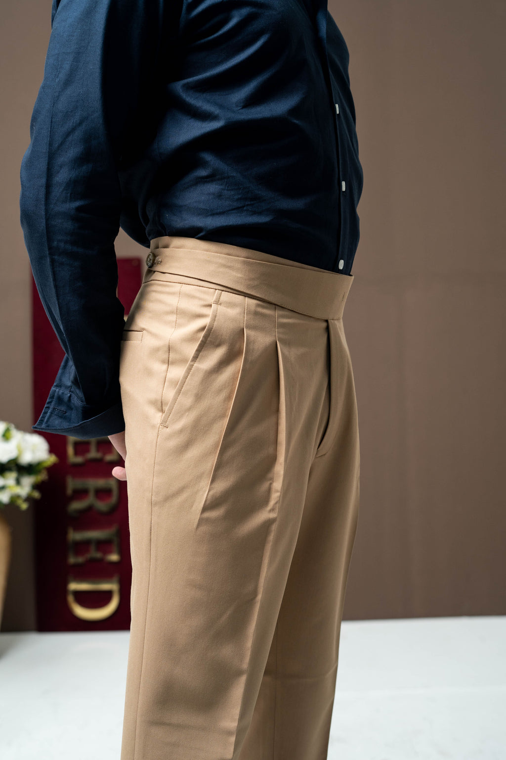 Beige Slip Through Gurkhas