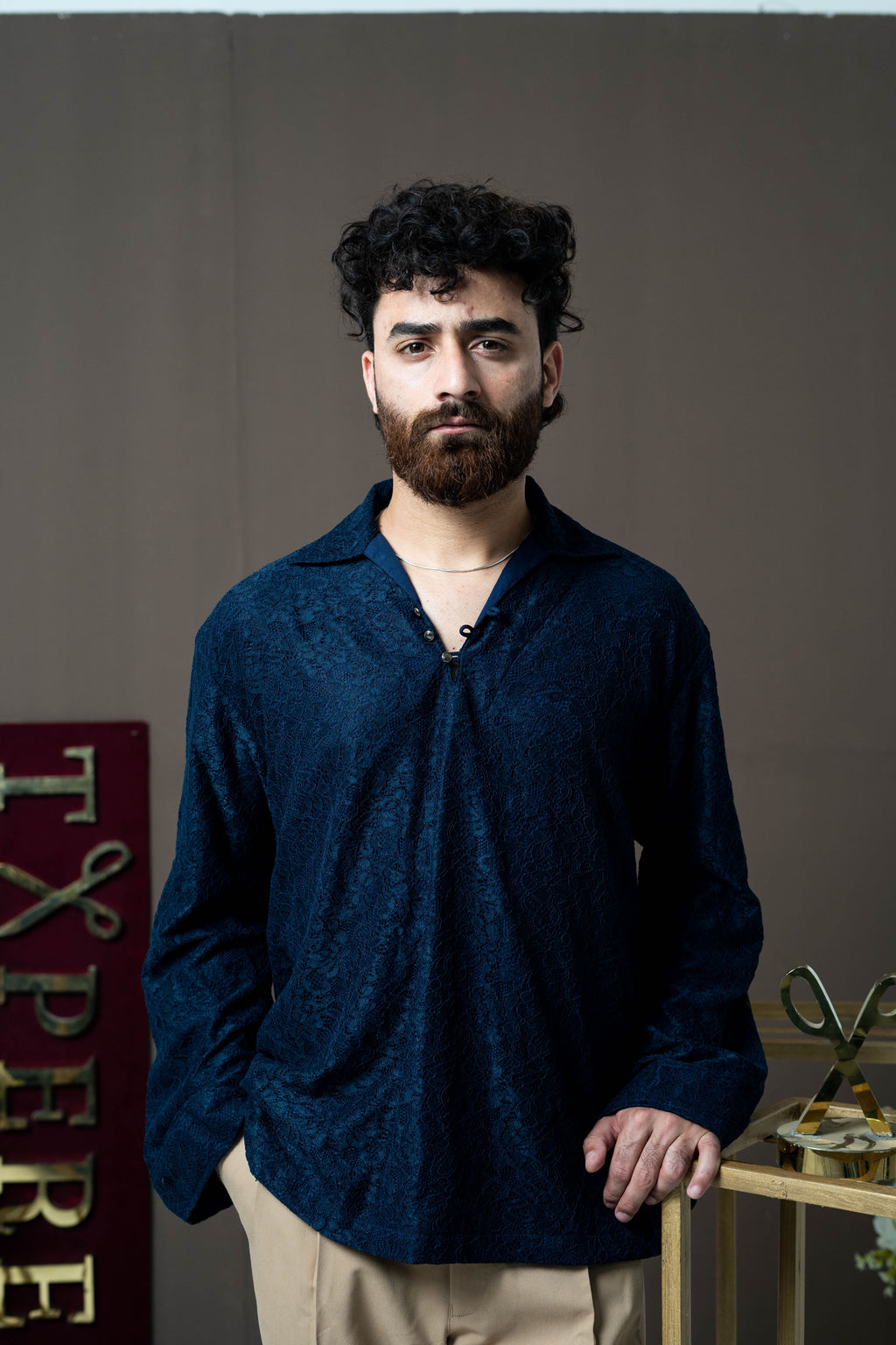 Midnight Lace Popover