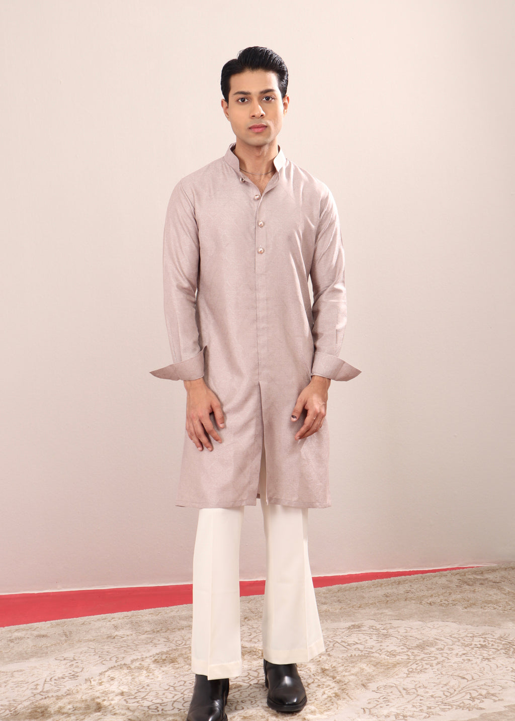 Dust Mauve Split-End Punjabi