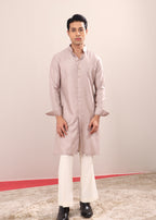 Dust Mauve Split-End Punjabi
