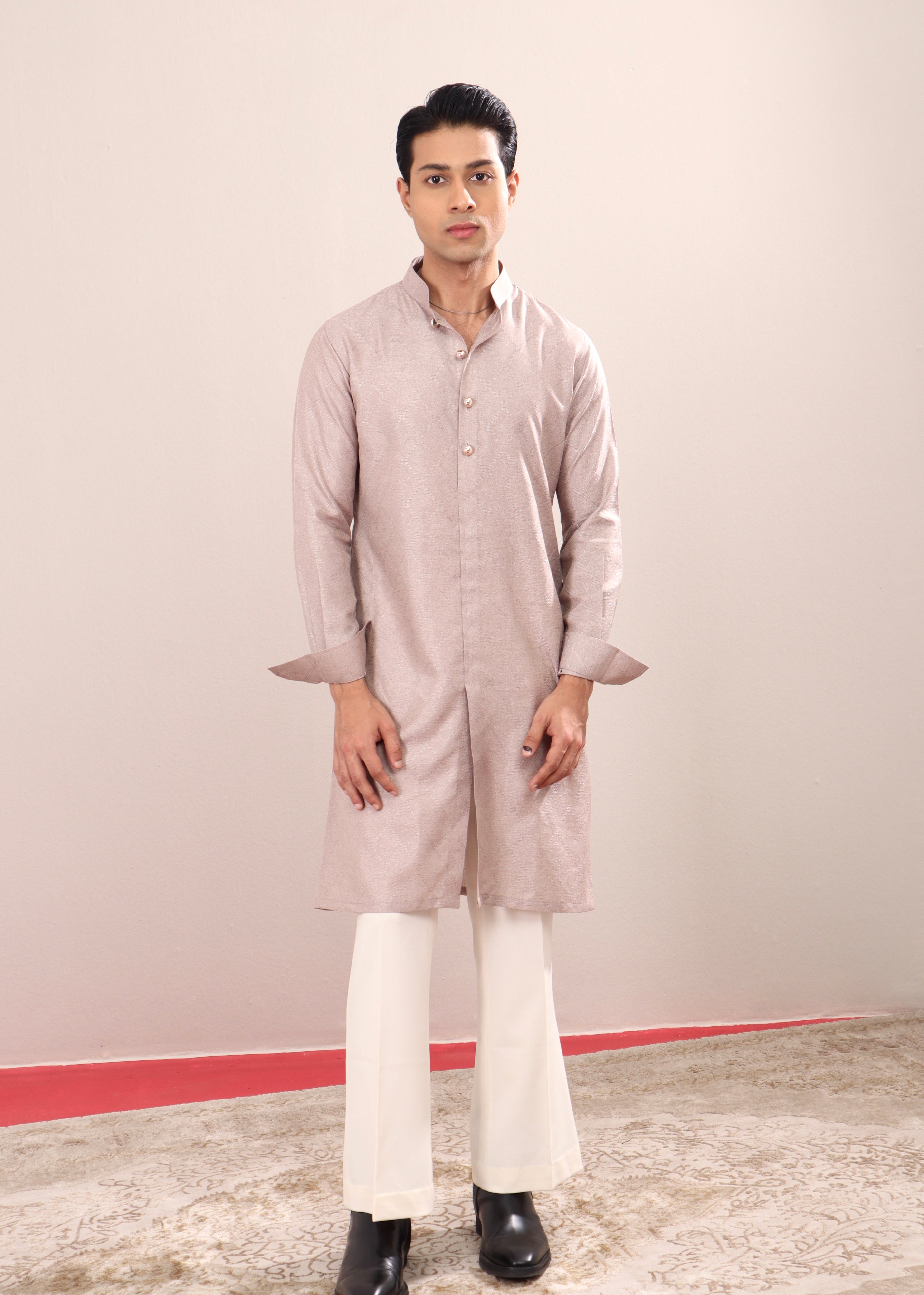 Dust Mauve Split-End Punjabi