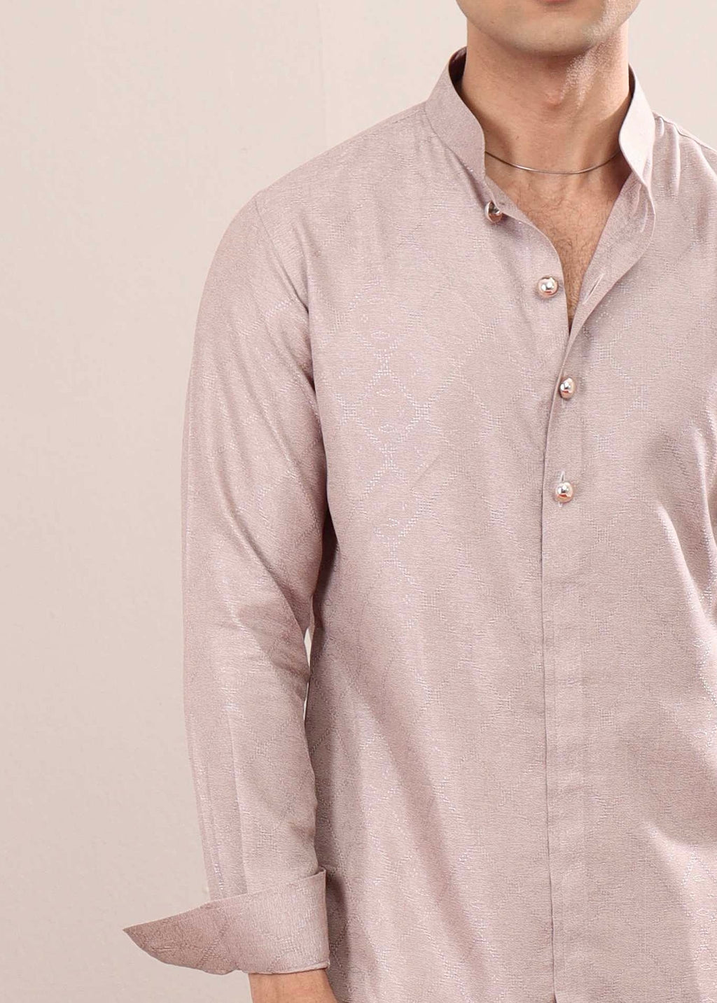 Dust Mauve Split-End Punjabi