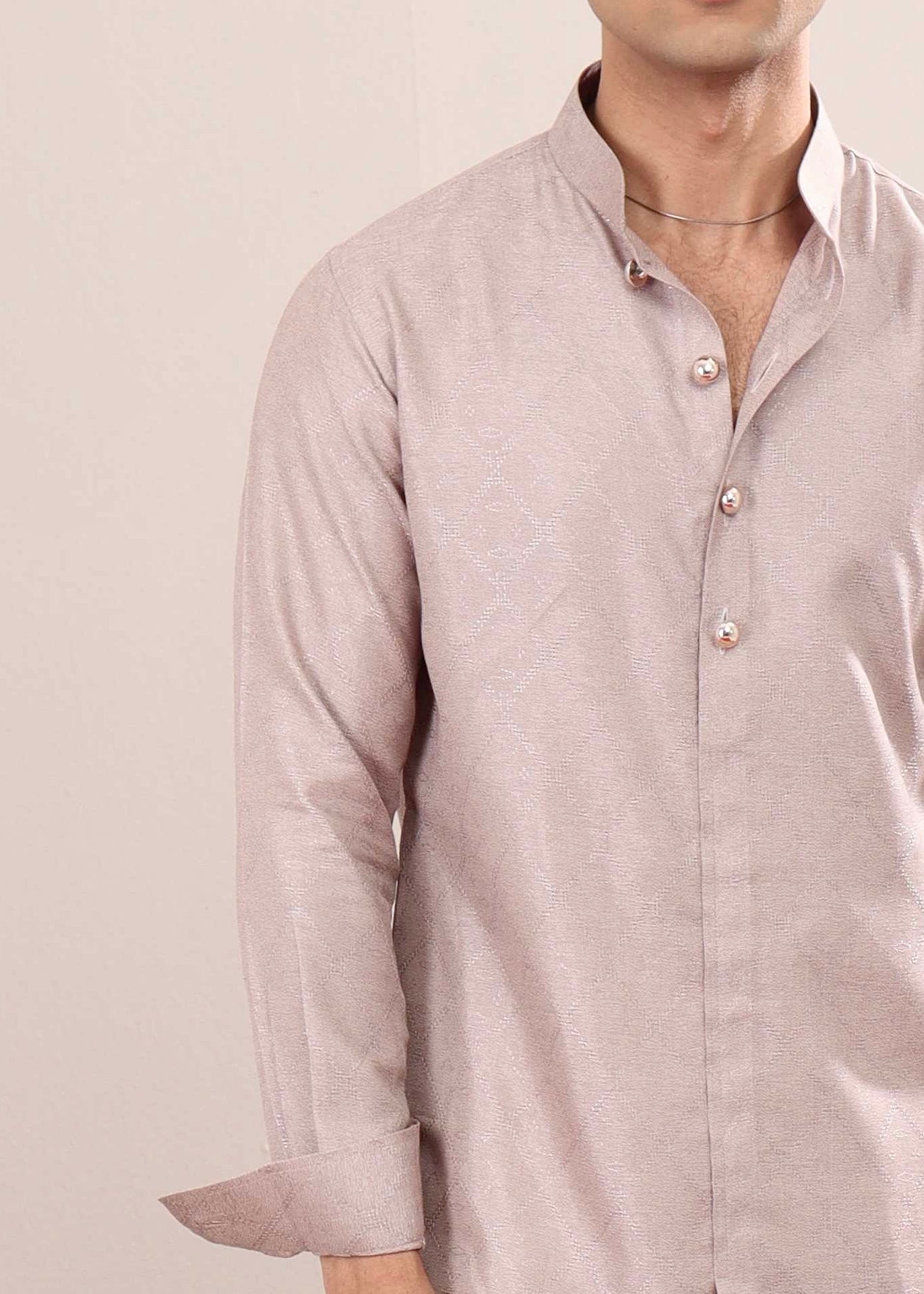 Dust Mauve Split-End Punjabi