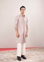 Dust Mauve Split-End Punjabi