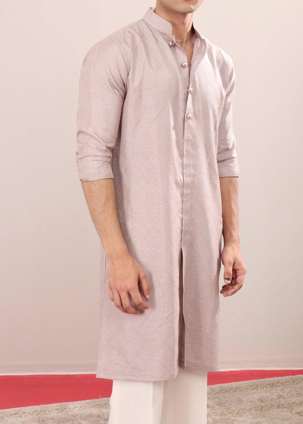 Dust Mauve Split-End Punjabi