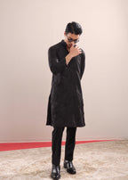 Minimal Black Punjabi (Jamini)