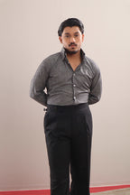 Textured Grey Executive Shirt