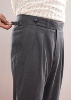 Ash Double Pleated Gurkha