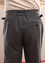 Ash Double Pleated Gurkha
