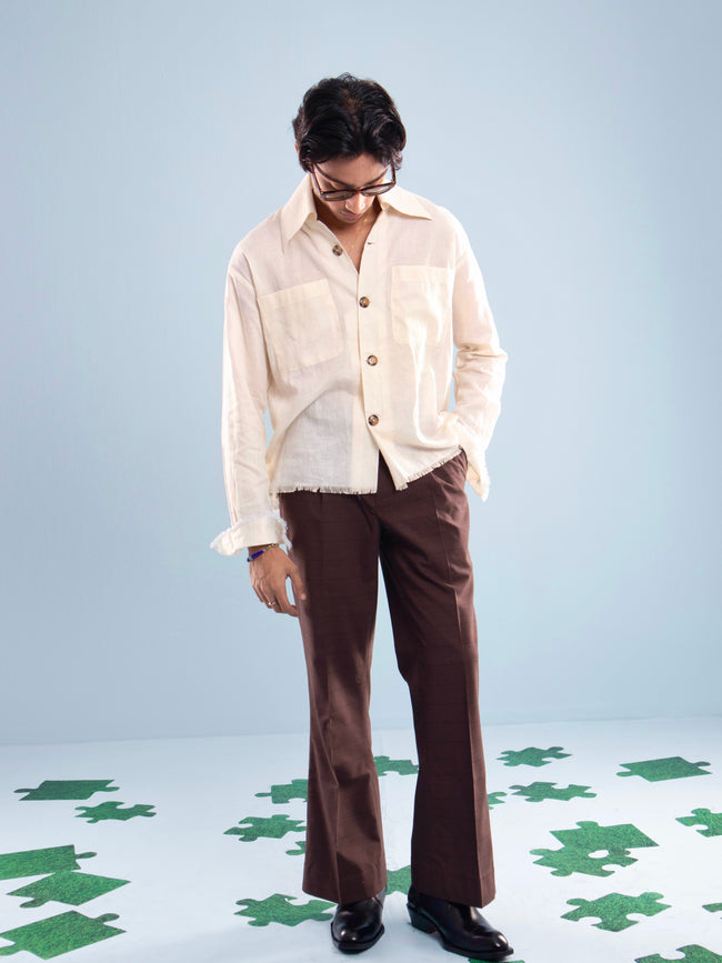 Rome Flow Overshirt - Sun Hover Image
