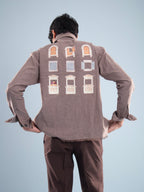 Rome Flow Overshirt - Stone