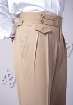 Beige Gurkha Trousers