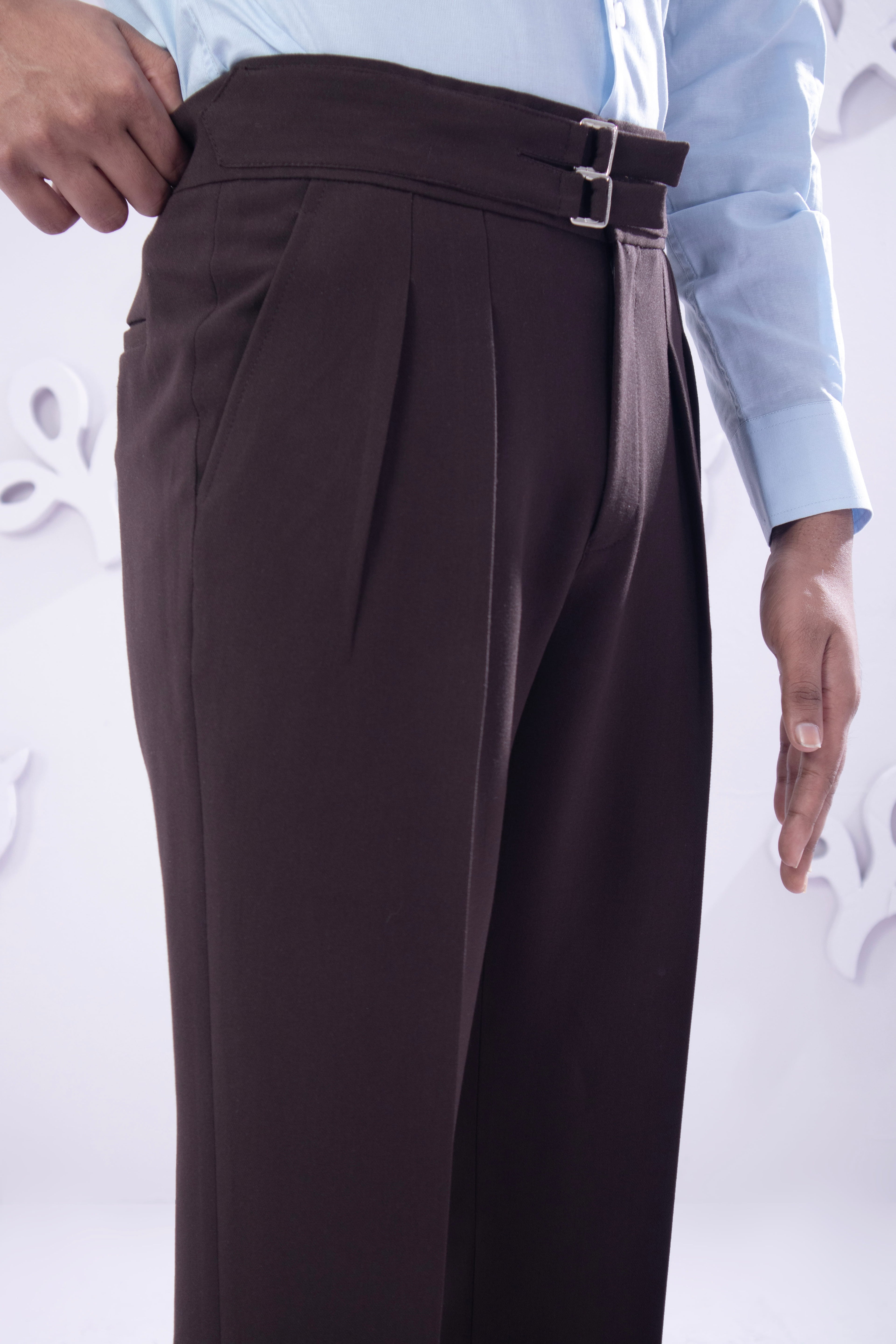 Brown Gurkha Trousers