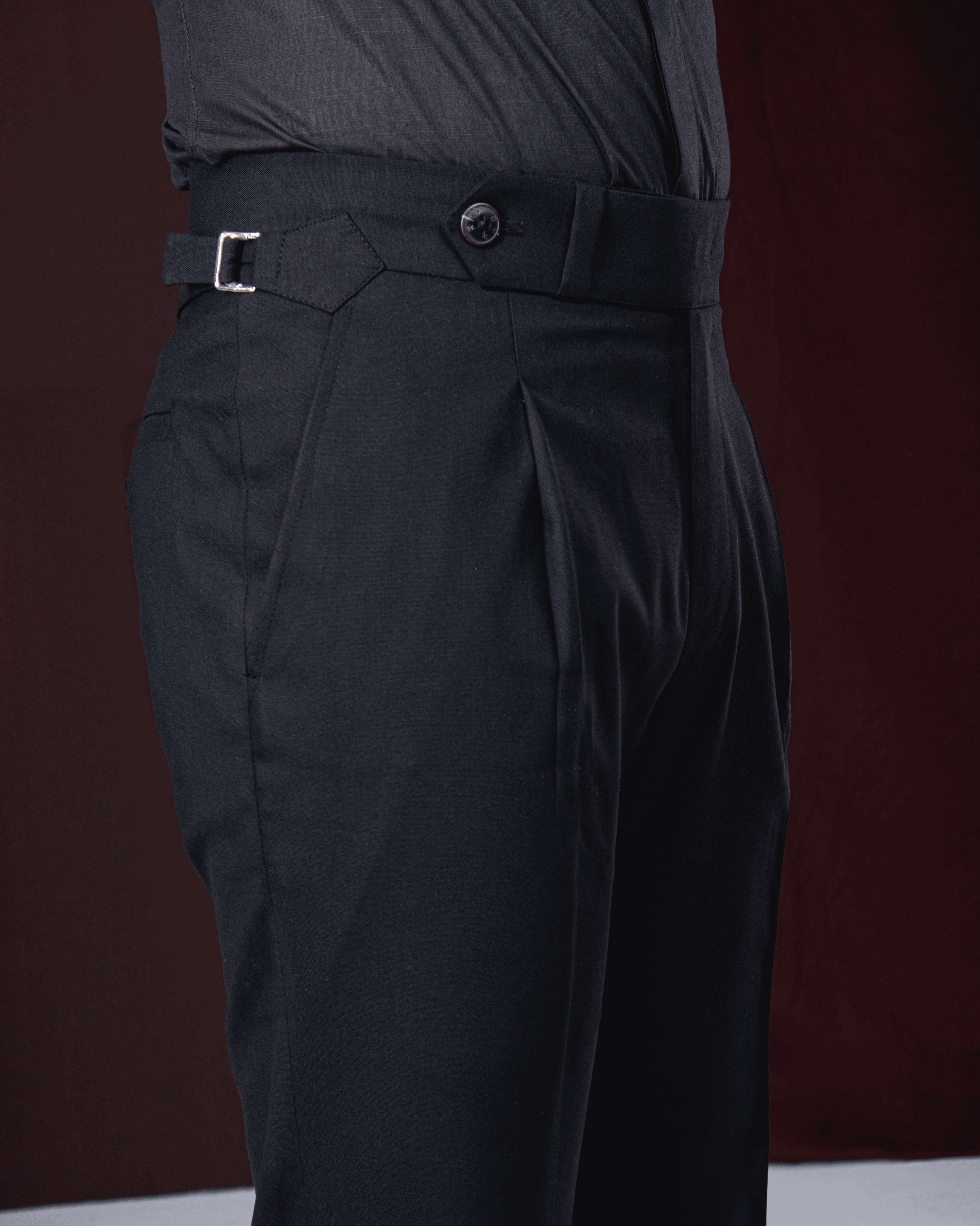 Flared Jet Black Gurkha