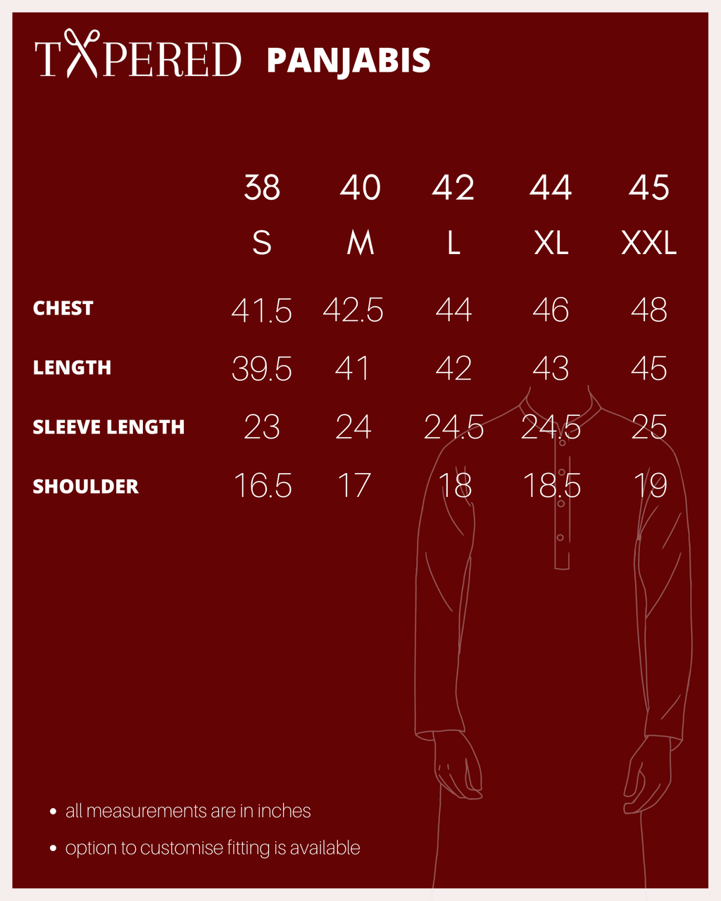 White Sunburst Panjabi