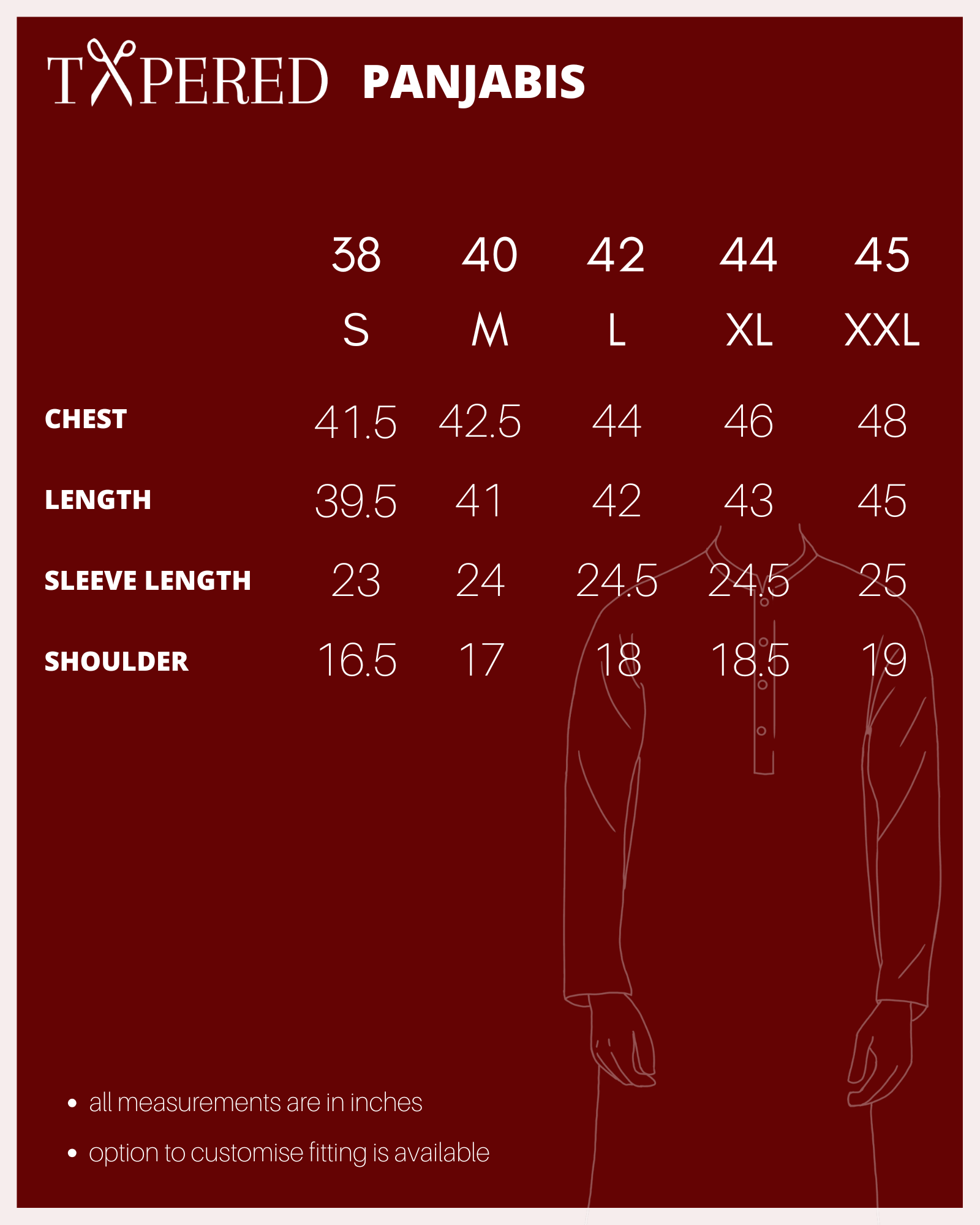 White Sunburst Panjabi