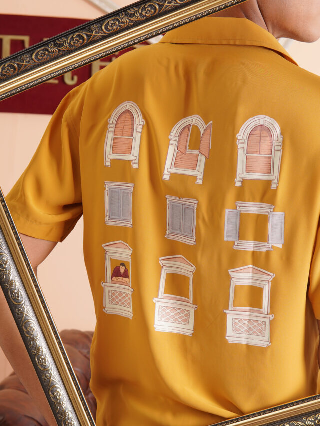 Mustard Rome Shirt